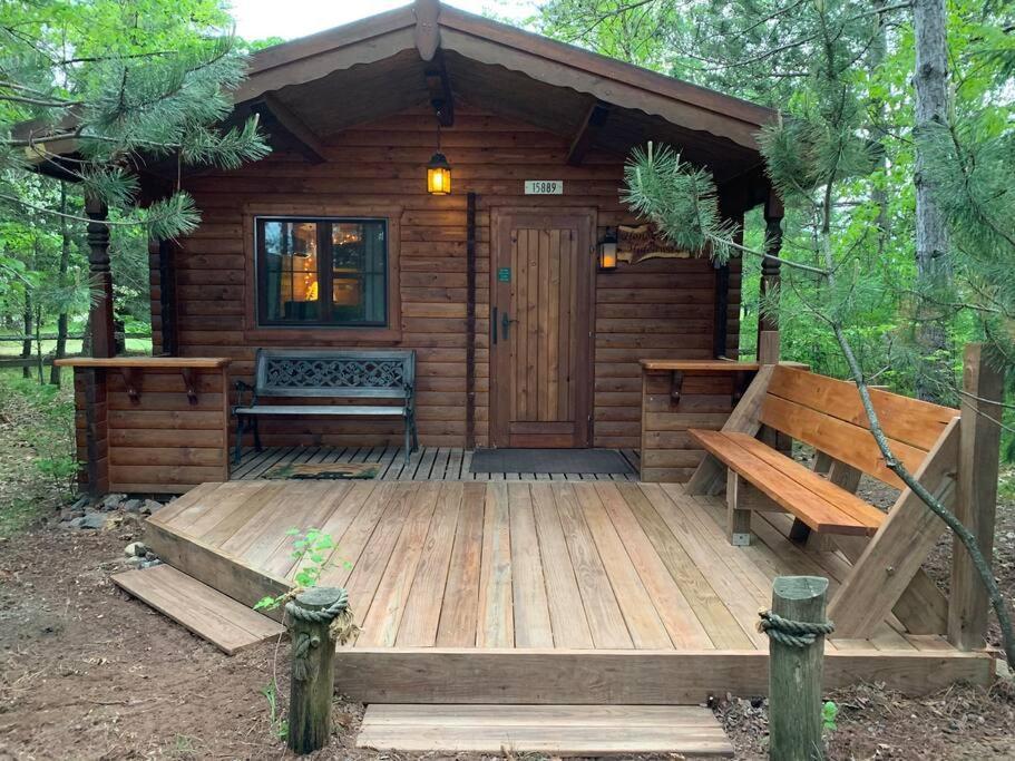 Honeybear Hideaway Cabin Hayward Buitenkant foto