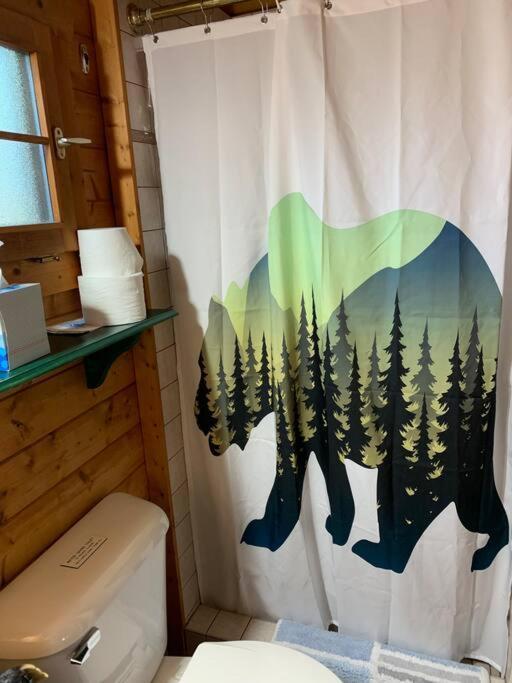 Honeybear Hideaway Cabin Hayward Buitenkant foto